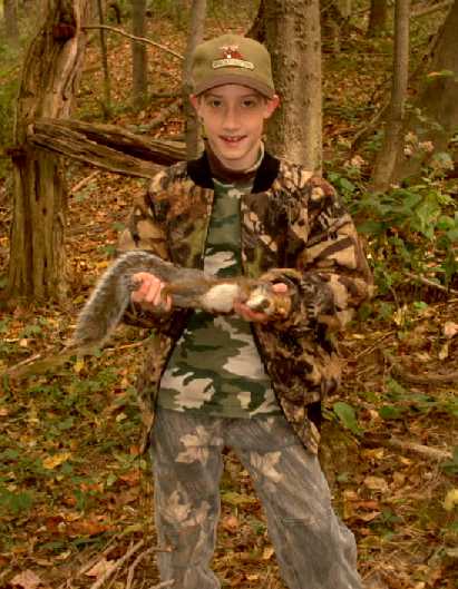 Ryan and his squirrel